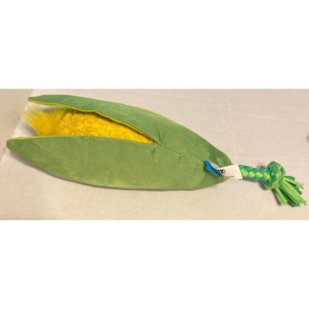 BARK BarkBox Corn on the Slob Dog Toy Squeaker - GUC Size: M/L
